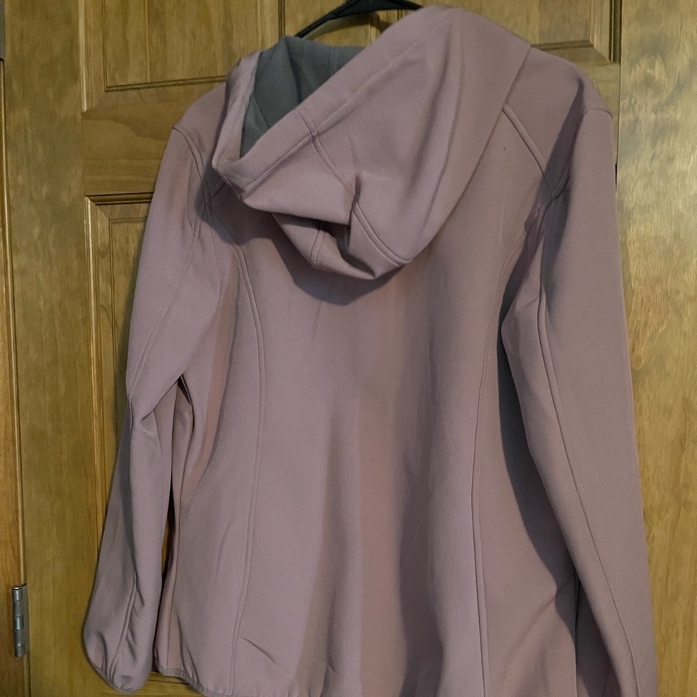 Blush colored fall/spring jacket